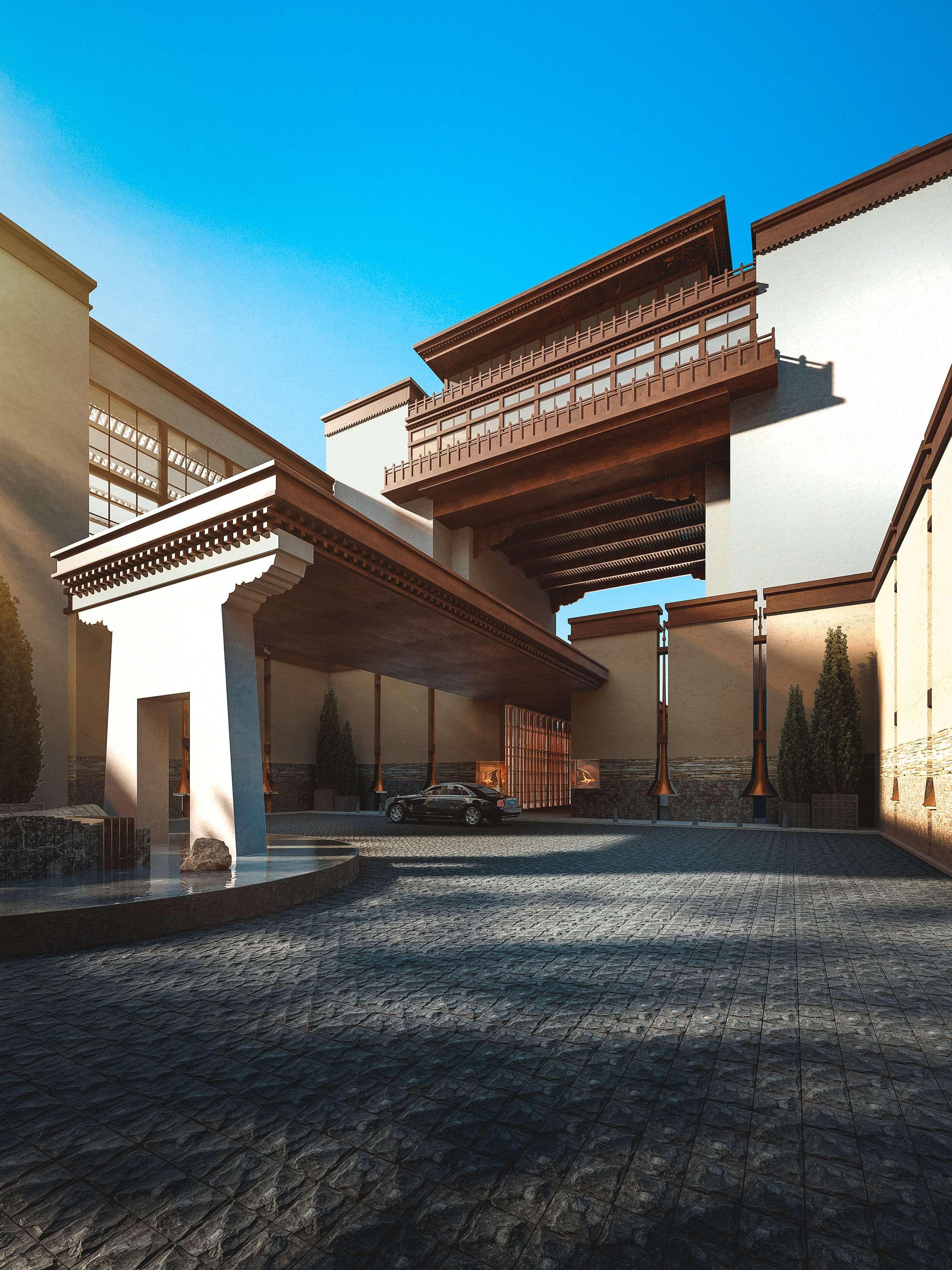 Hilton Shigatse Hotell Xigaze Exteriör bild